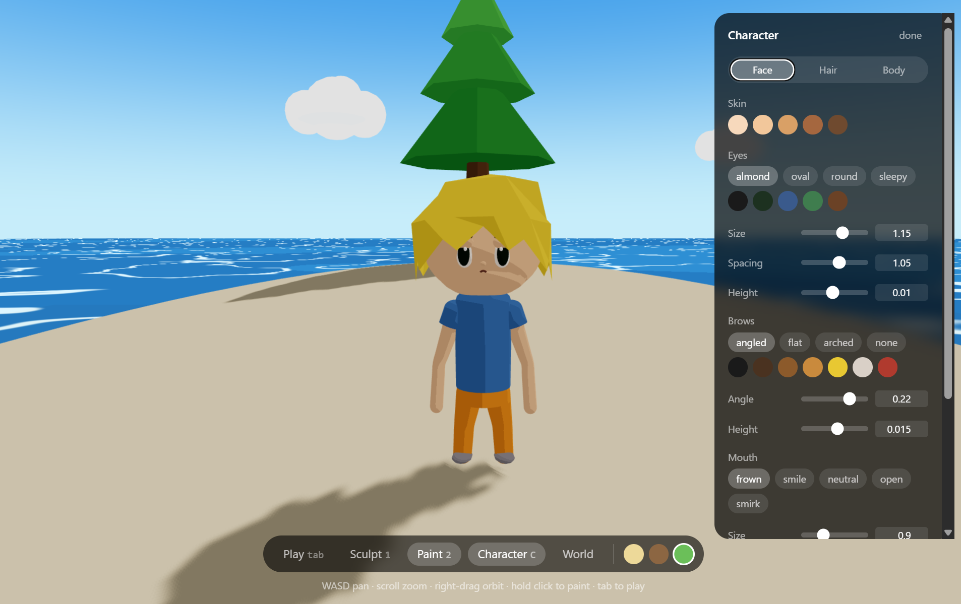 3D Island Game