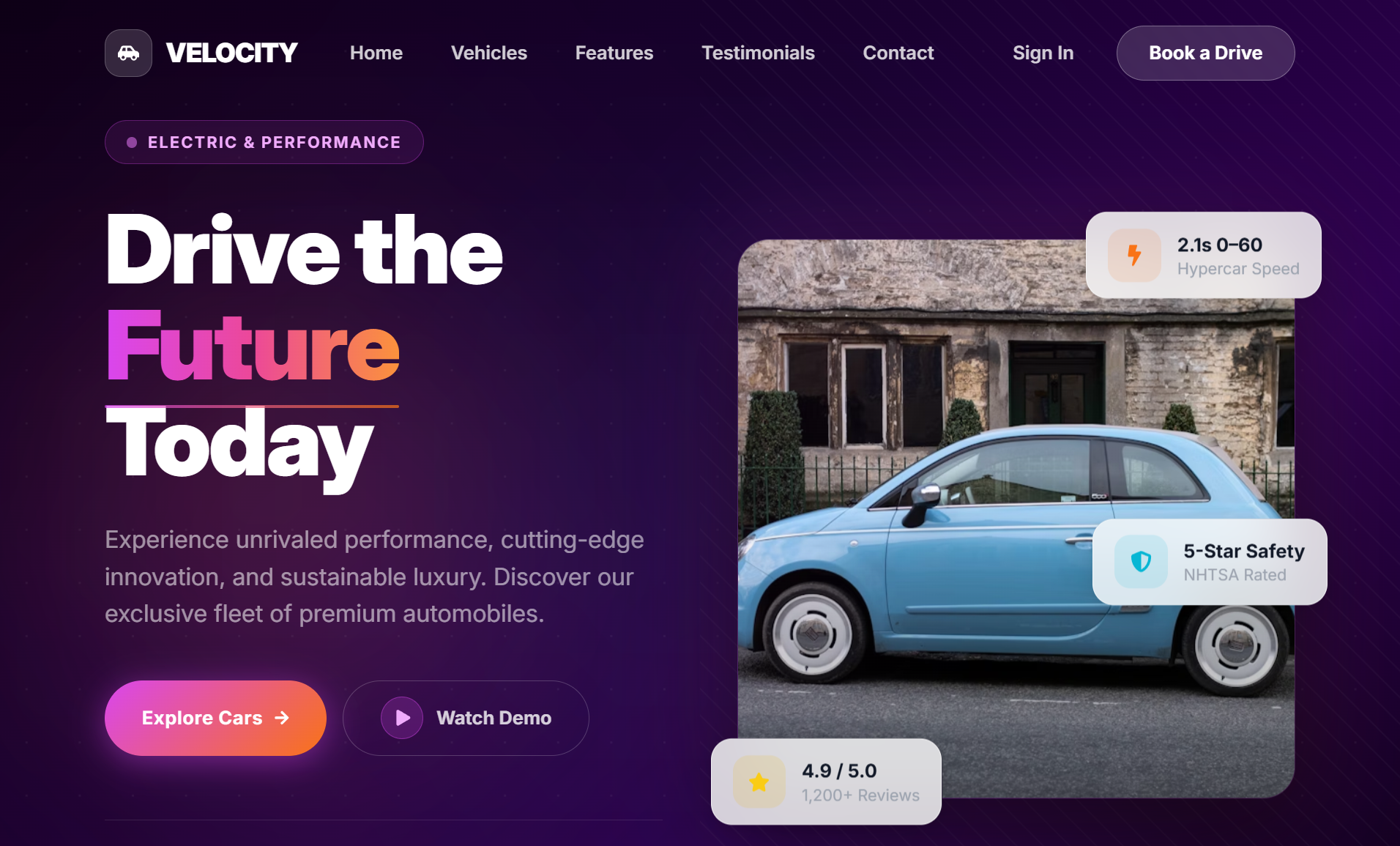 Car Rental Website